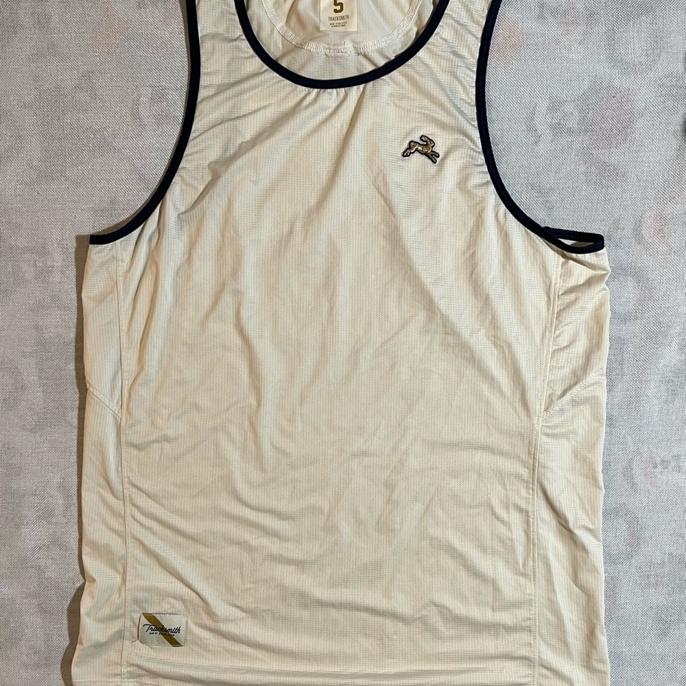 Tracksmith Singlet Small S Tank Top